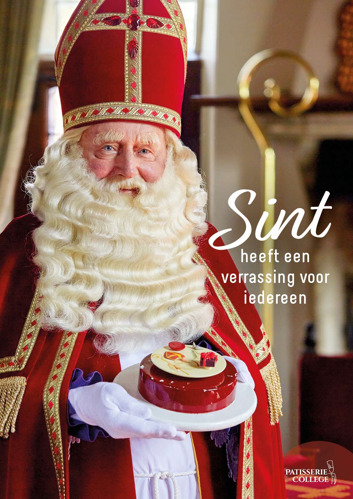 Poster Sinterklaas Sfeer met Taart